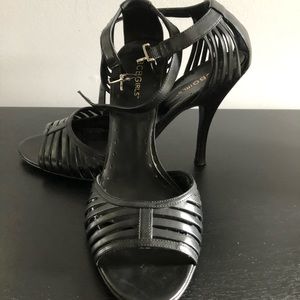 Black BCBG heels (gently used)
